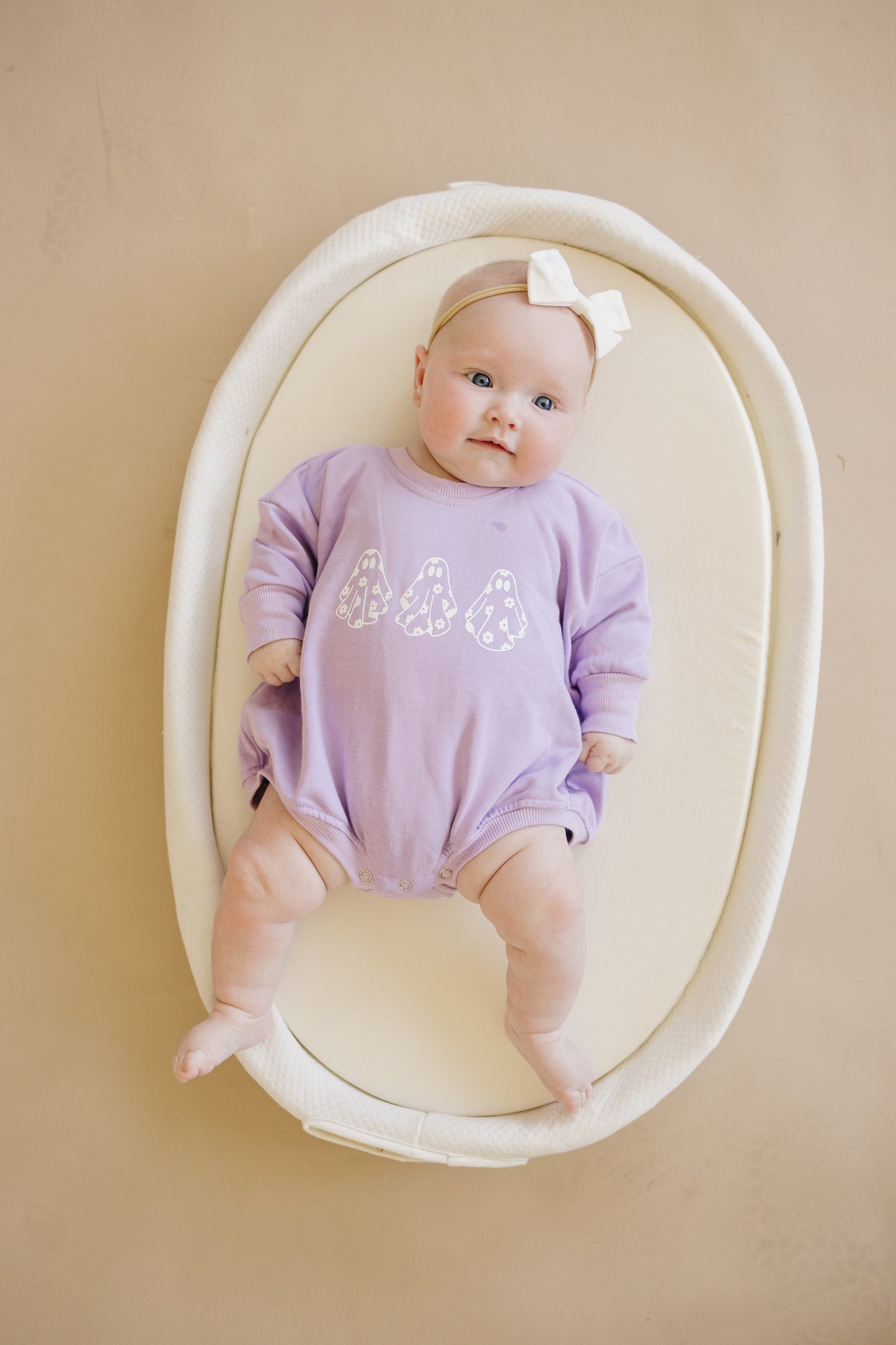 Daisy Ghosts Oversized Halloween Romper