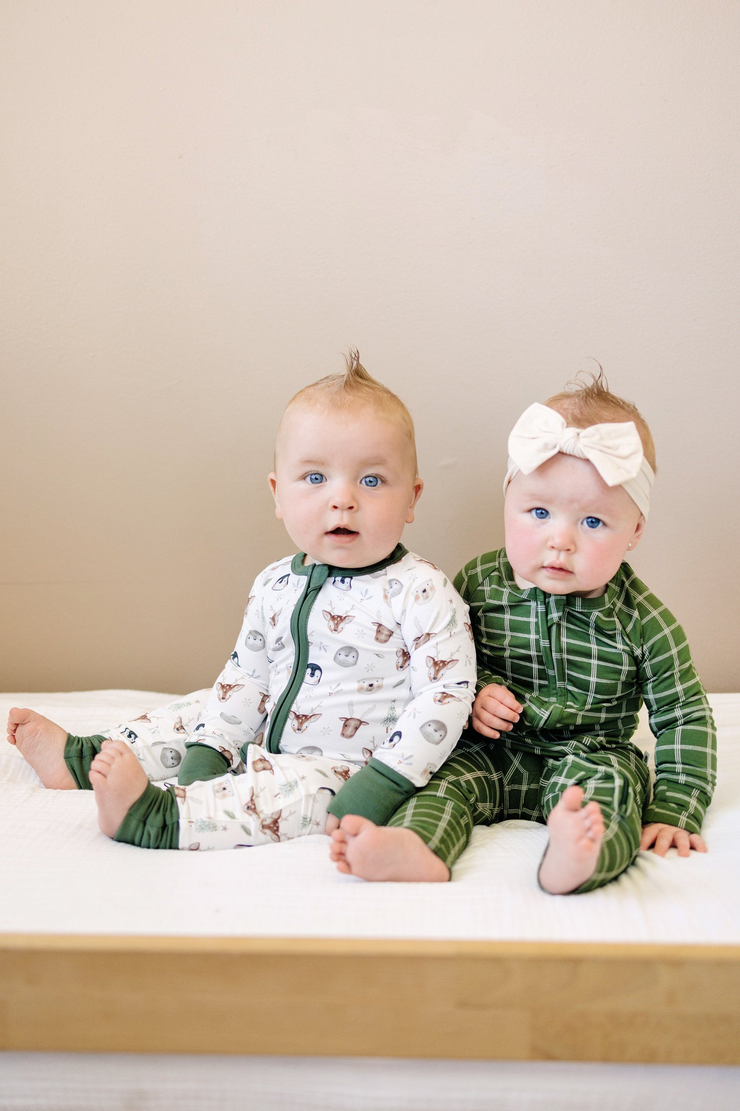 North Pole Pals Bamboo Zippy Romper *0/3m left